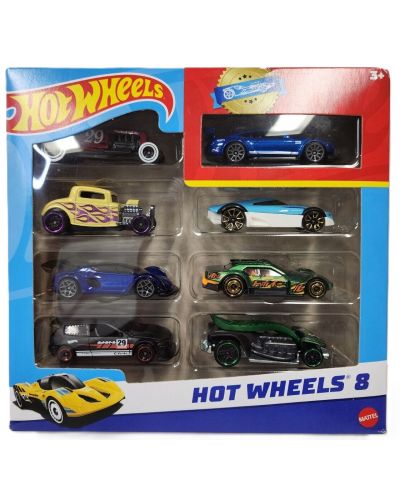 Σετ παιχνιδιού Hot Wheels - Basic car, ποικιλία - 2