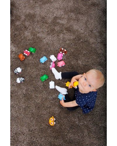 Παιχνίδι Viking Toys - Μωρό ζωάκι με ρόδες, 7 cm, ποικιλία - 2
