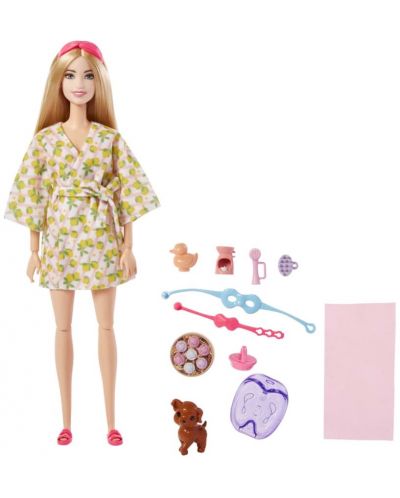 Σετ παιχνιδιού Barbie Wellness - Ώρα για πεντικιούρ - 1