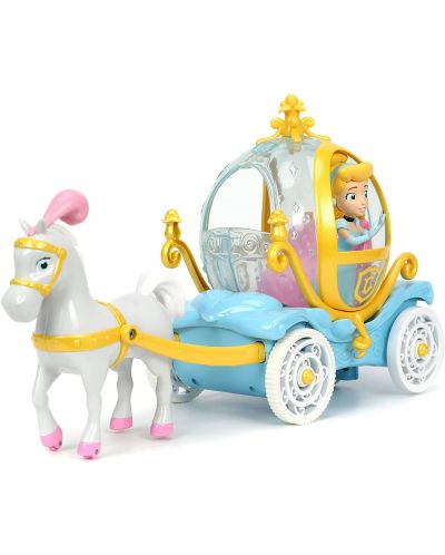 Παιχνίδι με τηλεχειριστήριο Jada Toys Disney Princess - Η άμαξα της Σταχτοπούτας - 2