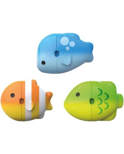 Παιχνίδια μπάνιου Munchkin - Рибки, αλλαγή χρώματος, 3 τεμάχια - 2