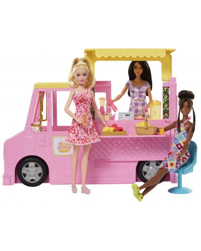 Σετ παιχνιδιών Barbie - Φορτηγό λεμονάδας - 6