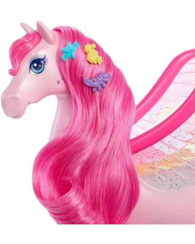 Σετ παιχνιδιών Barbie - Pegasus, με αξεσουάρ - 4