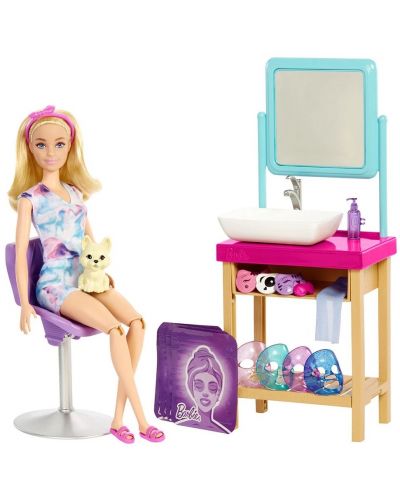 Σετ παιχνιδιού Mattel Barbie - Επεμβάσεις προσώπου - 1