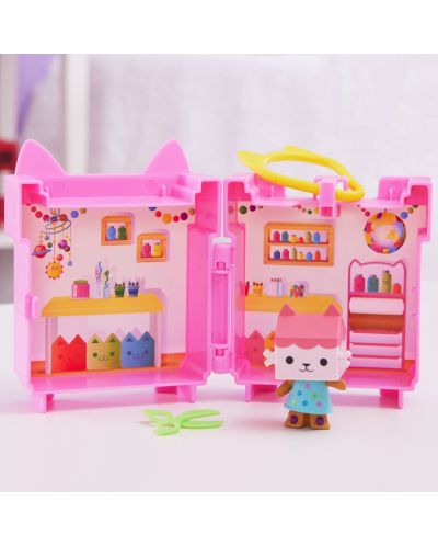 Σετ παιχνιδιού Gabby's Dollhouse - Σπίτι, Baby Box Cat - 4