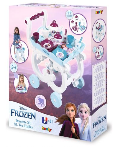 Σετ παιχνιδιού Smoby Frozen 2- Σετ τσαγιού με καροτσάκι και αξεσουάρ - 2