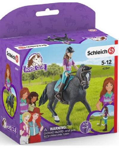 Σετ παιχνιδιού Schleich Horse Club - Ιππικός Όμιλος Λίζα και Θύελλα - 2