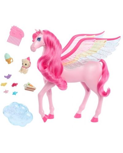 Σετ παιχνιδιών Barbie - Pegasus, με αξεσουάρ - 3