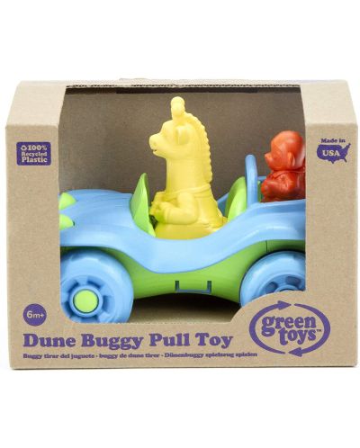 Παιχνίδι με κορδόνι Green Toys - Buggy, μπλε - 2