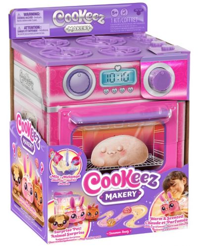 Σετ παιχνιδιού Moose Cookeez Makery - Φούρνος ψησίματος, ροζ - 4