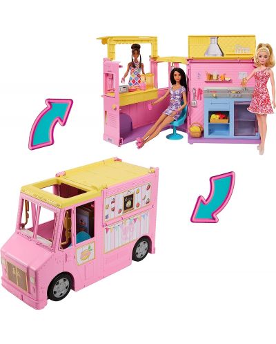 Σετ παιχνιδιών Barbie - Φορτηγό λεμονάδας - 3