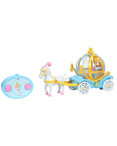 Παιχνίδι με τηλεχειριστήριο Jada Toys Disney Princess - Η άμαξα της Σταχτοπούτας - 3