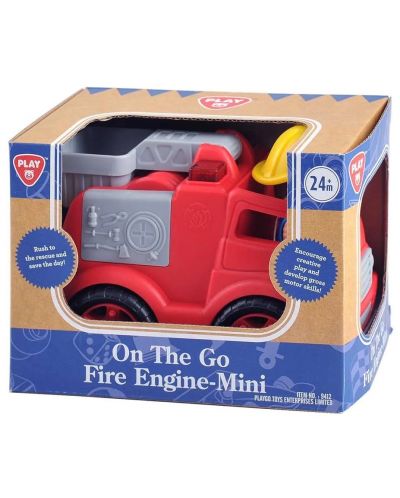 Σετ παιχνιδιού PlayGo -Πυροσβεστικό όχημα με φιγούρα  - 2