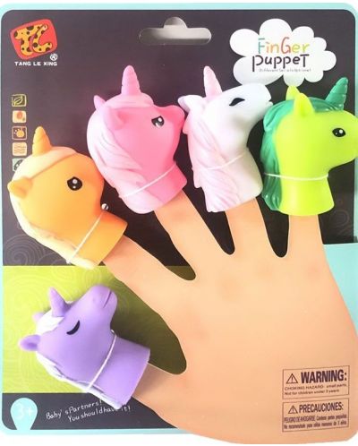 Παιχνίδι για δάχτυλα Finger Puppet - Μονόκεροι - 1
