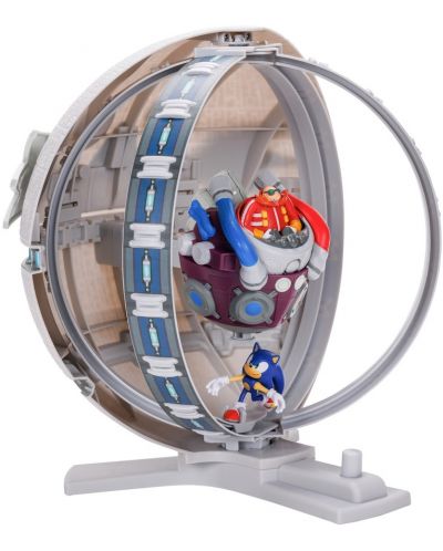 Σετ παιχνιδιού Jakks Pacific Sonic - Θανατηφόρο αυγό με φιγούρα Sonic - 2