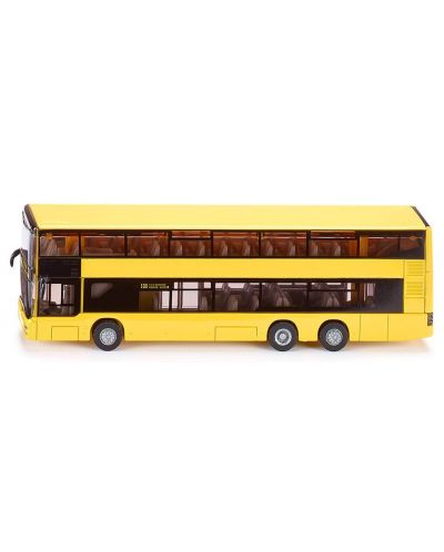 Μεταλλικό αυτοκίνητο Siku - Διώροφο λεωφορείο MAN, 1:87 - 1