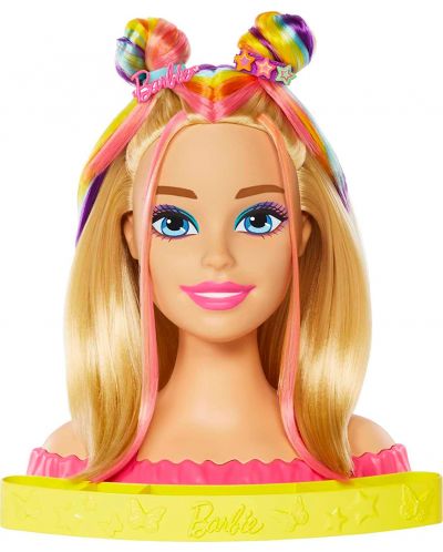 Σετ παιχνιδιού Barbie Color Reveal - Μανεκέν για χτενίσματα, με αξεσουάρ - 3