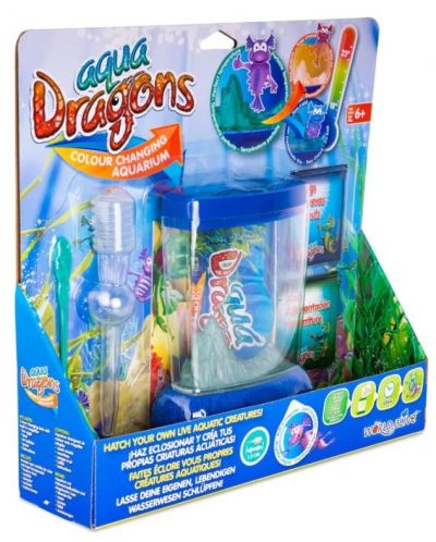 Σετ παιχνιδιού Aqua Dragons - Πολύχρωμο ενυδρείο με μεταβαλλόμενα φώτα - 1