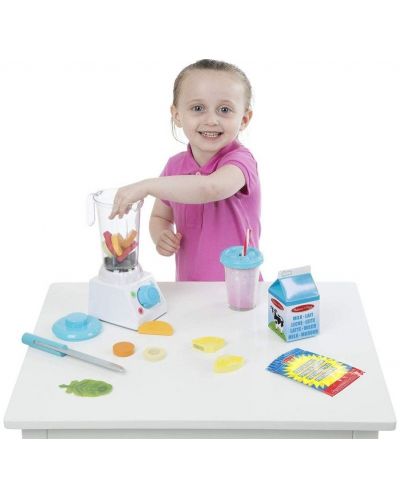 Σετ παιχνιδιών Melissa & Doug - Μπλέντερ κουζίνας με αξεσουάρ - 4