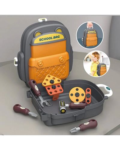 Σετ παιχνιδιού Bowa - Εργαλεία σε βαλίτσα-σακίδιο - 2