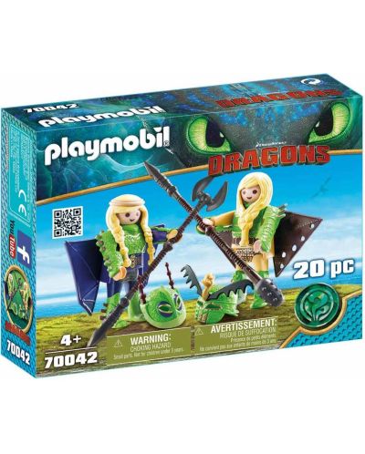 Σετ παιχνιδιών Playmobil - Raffnut and Taffnut - 1