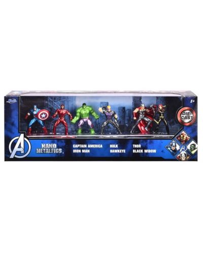 Σετ παιχνιδιού Jada Toys - Φιγούρες Marvel Avengers - 2