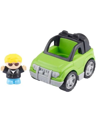 Σετ παιχνιδιού PlayGo - Αυτοκίνητο με φιγούρα  - 1
