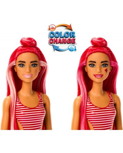 Σετ παιχνιδιών Barbie Pop Reveal - Κούκλα με εκπλήξεις, Καρπούζι - 4