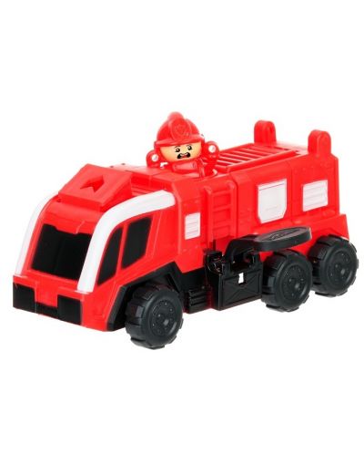Παιδικό Σετ   GOT - Καταπέλτης πυροσβέστης με αυτοκίνητο με μεταβαλλόμενα χρώματα - 2