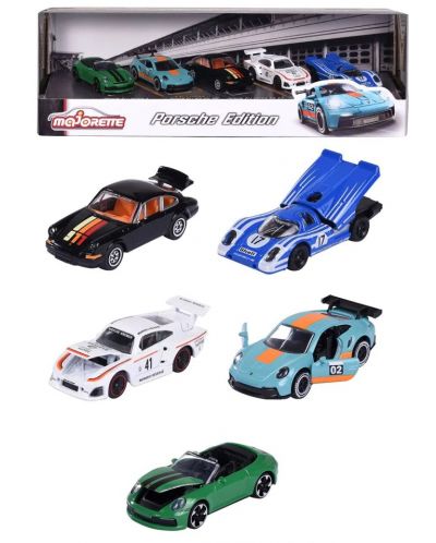 Σετ παιχνιδιού  Majorette - Giftpack Porsche Motorsport,5 αυτοκίνητα - 4