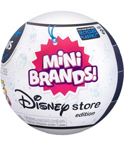 Σετ παιχνιδιού Zuru Mini Brands -Μπάλα με5 φιγούρες έκπληξη Disney, ποικιλία - 3