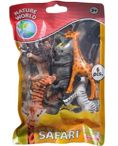 Σετ παιχνιδιού Simba Toys - Ζώα σε σακούλα , ποικιλία - 1