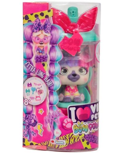 Σετ παιχνιδιού IMC Toys VIP Pets - Bow Power, Νατί - 1