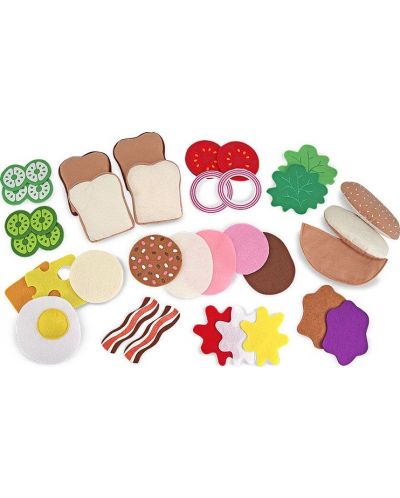 Σετ παιχνιδιού Melissa and Doug - Φτιάξτε τα δικά σας σάντουιτς - 2