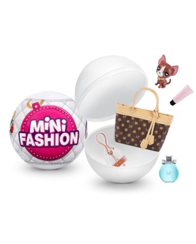 Σετ παιχνιδιού Zuru Mini Fashion - Ειδώλιο τσάντα με εκπλήξεις, ποικιλία - 1