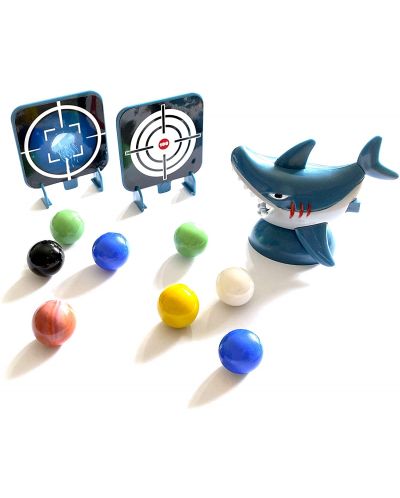 Σετ παιχνιδιού Buki - Εκτοξευτής μπάλας, καρχαρίας - 2