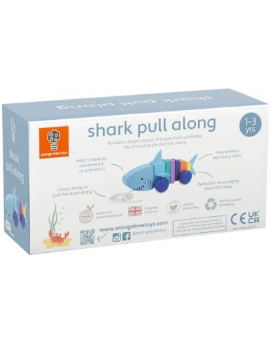 Παιχνίδι έλξης  Orange Tree Toys - Καρχαρίας - 4
