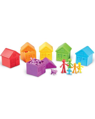 Σετ παιχνιδιών ταξινόμησης χρωμάτων Learning Resources -Οικογένεια - 1