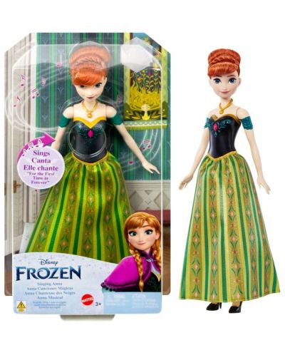 Διαδραστική κούκλα Disney Frozen - Η Άννα που τραγουδάει - 1