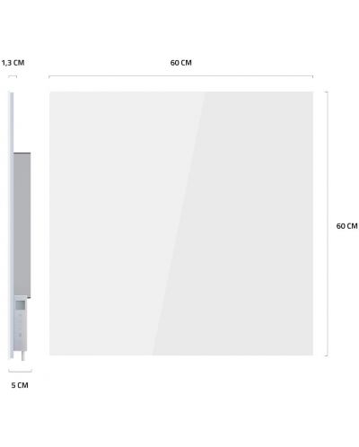 Υπέρυθρη θερμάστρα πάνελ - Hombli, Smart, 400W, λευκό - 8