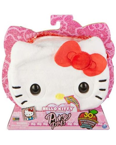 Διαδραστική τσάντα Spin Master Purse Pets - Hello Kitty - 1