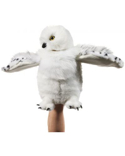 Διαδραστική φιγούρα The Noble Collection Movies: Harry Potter - Hedwig, 30 cm - 2