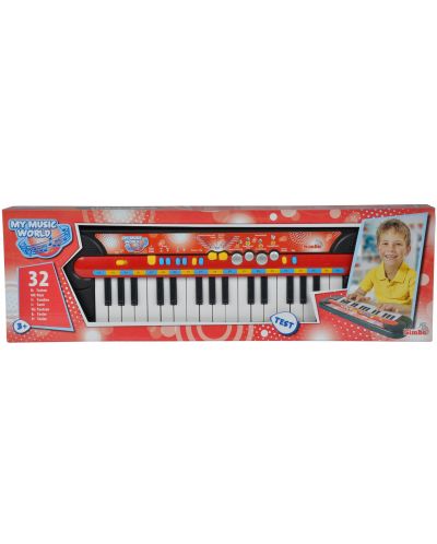 Παιδικό μουσικό όργανο Simba Toys - Πιάνο My Music World - 4
