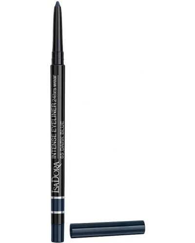 IsaDora Αδιάβροχο μολύβι eyeliner, 65 Dark blue, 0.35 g - 1