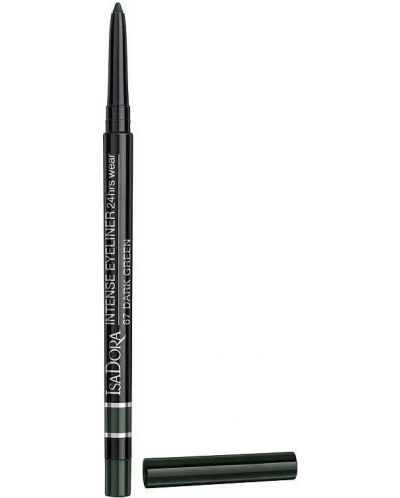 IsaDora Αδιάβροχο μολύβι eyeliner, 67 Dark green, 0.35 g - 1