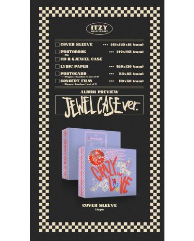 ITZY - Crazy in Love, Jewel Case Version (CD Box) - 3