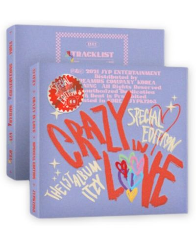 ITZY - Crazy in Love, Jewel Case Version (CD Box) - 1