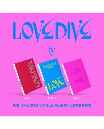 IVE - Love Dive, Version 2 (CD Box) - 2