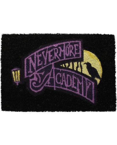 Χαλάκι πόρτας SD Toys Television: Wednesday - Nevermore Academy, 60 x 40 cm - 1