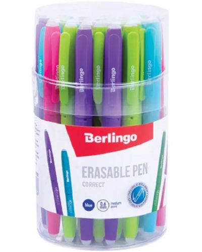 Σβήσιμο στυλό Berlingo - Correct, 0,6 mm, ποικιλία - 2